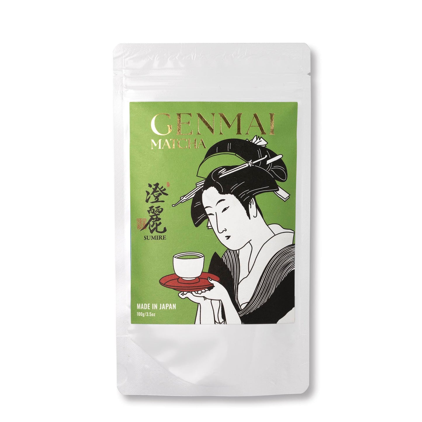 SUMIRE Genmaicha Brown Rice Green Tea from Kagoshima Japan