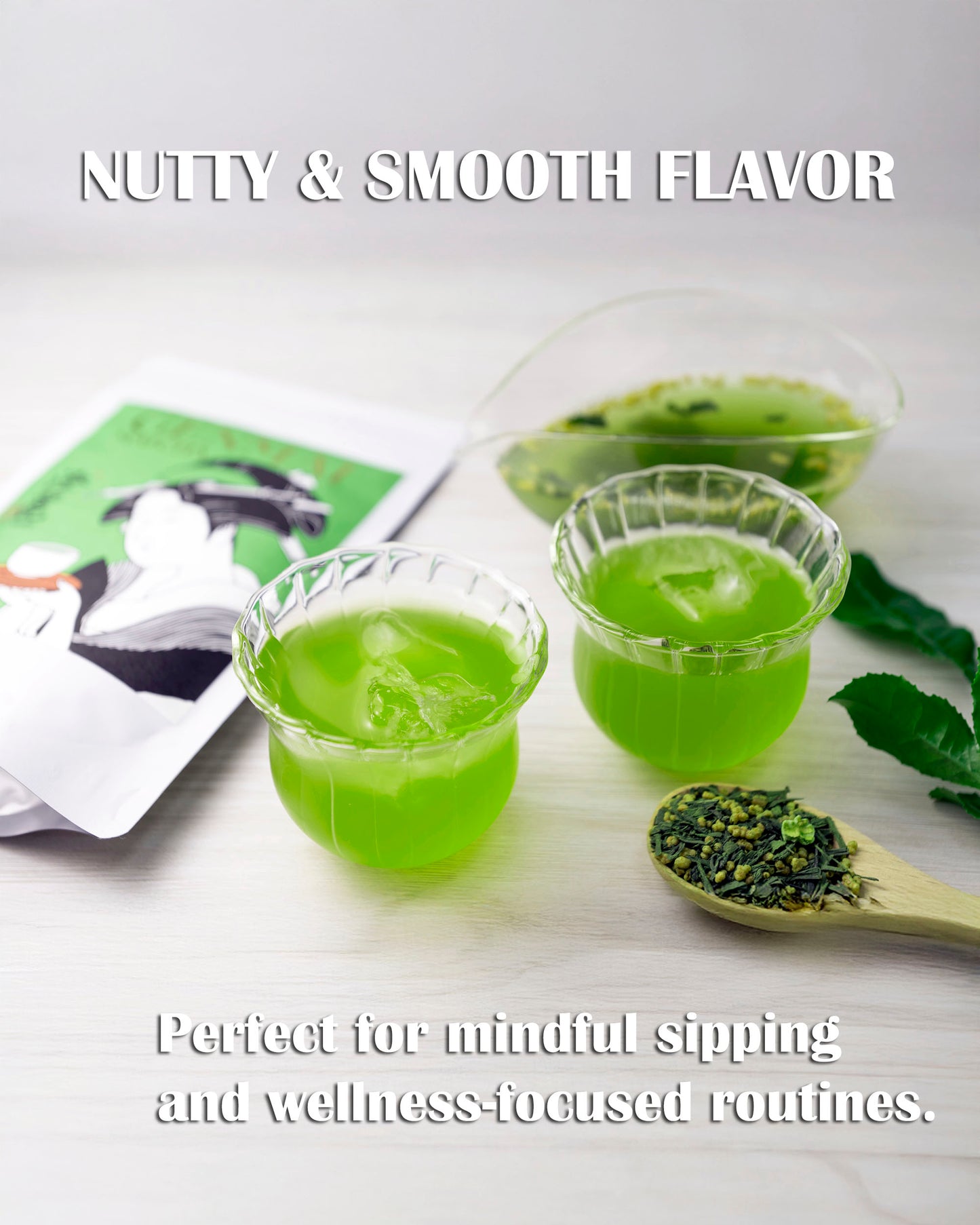SUMIRE Genmaicha Brown Rice Green Tea from Kagoshima Japan