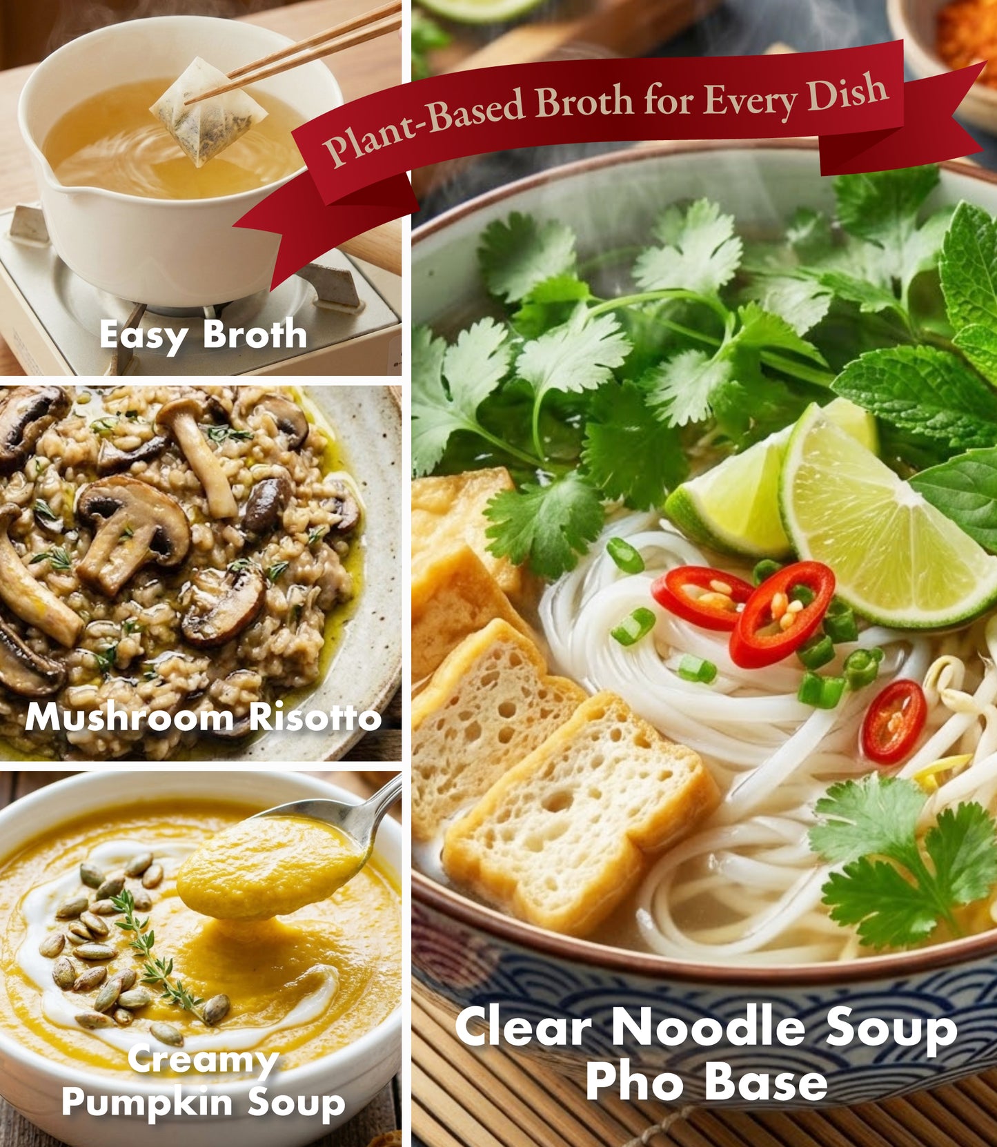 SUMIRE Premium Japanese Vegetable Dashi (Plant-Based Soup Stock)