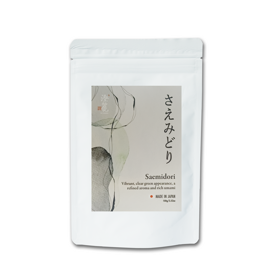 SUMIRE Saemidori Vibrant Green Tea from Kagoshima Japan