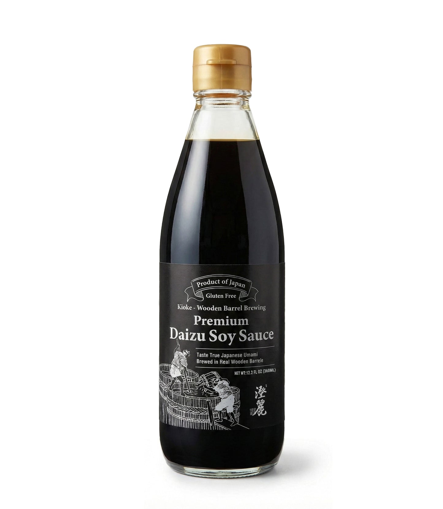 SUMIRE Premium Daizu Soy Sauce (Gluten-Free, Wooden Barrel Brewed)