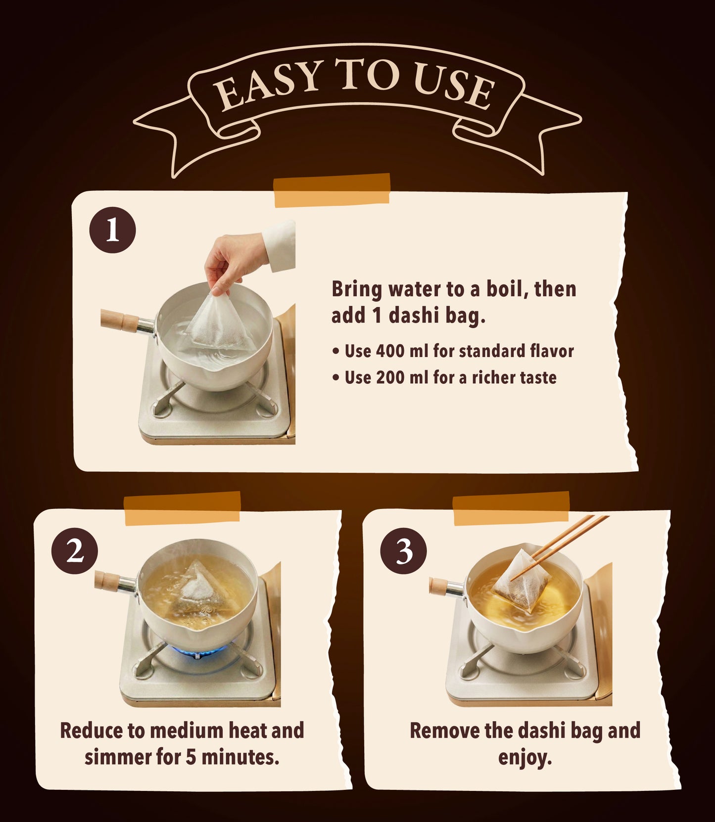 SUMIRE Premium Authentic Japanese Dashi (Soup Stock)